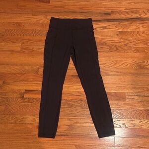 Lululemon Wunder Train Leggings With Pockets - Size 4